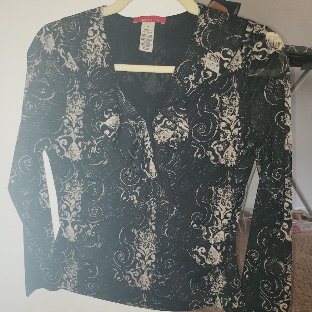 Anne Klein Ruffled Blouse